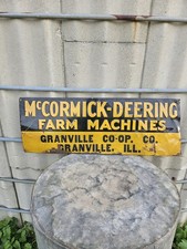 McCormick-Deering Farm Machines Granville Coop, Illinois early, original  picture