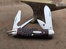 Vintage 1971 Case XX USA 9 dot 6445R scout utility camp pocket knife unused picture