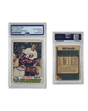 1977 Billy Smith Autographed O-Pee-Chee #299 PSA Authentic Auto picture