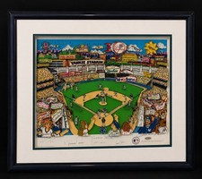 Charles Fazzino “Yankee Fever” 1996 3D Art Signed Rivera/Cone/O’Neill/Williams picture