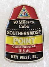 Island of Key West, Florida Tourist Travel Souvenir Pin - Southernmost Point picture