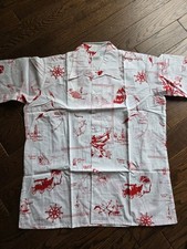 NEW Capital Bermuda Men's Shirt Bermuda Island Icon on White Size XL (B5) picture