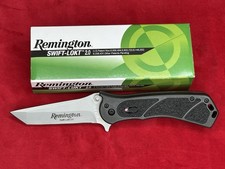 Remington Swift-Lok 2.0 Assisted Opening Tanto Plain Edge Frame Lock Pocketknife picture