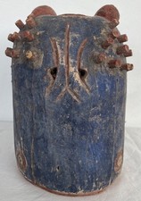 rare Eskimo Inuit mask of North America and Greenland old German collection picture