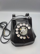 Vintage 1940s Automatic Electric Model 40 Bakelite Rotary Telephone - Parts Only picture