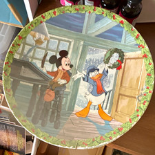 Knowles Disney Mickey's Christmas Carol Collector Plates Lot of 8, 1993 picture