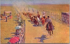 Vintage SPAIN Artist-Signed MARIANO BERTUCHI Postcard 