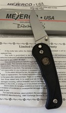 Meyerco Blackie Collins Rascal Folding Knife AUS-8A Blade w/ Box & Papers picture