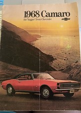 Original 1968 Chevrolet Camaro Brochure picture