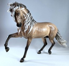 Custom Painted Artist Resin,  Desperado Andalusian, by Sheryl Leisure picture
