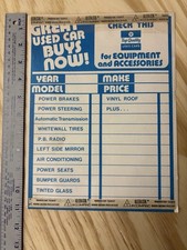 Vintage Rare Mopar Top Quality Used Cars equipment and accessories list picture