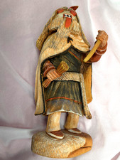 vintage Hopi kachina signed J        9 1/2