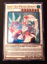 Yu-Gi-Oh Deep Sea Prima Donna, ETCO-EN042, UR, 1st Edition, English, NM-EX picture