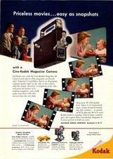 VTG 1949 Eastman Kodak Ad 