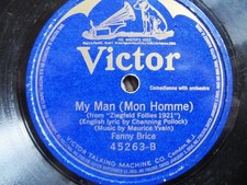 JEWISH Broadway THEATER 1921 FANNY BRICE Second Hand Rose MY MAN VICTOR Ziegfeld picture