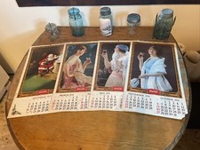 COCA COLA Calendar Pages 1973 1974  Vintage picture