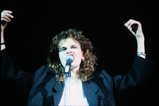 Sandra Bernard Photograph Transparency Positive 35mm Promotion Circa 1989 picture