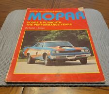 Vintage MOPAR Dodge Plymoth Models Performance Years Vol II  picture