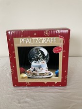Pfaltzgraff Christmas Motion Snow Globe Music Box ‘Deck the Halls’ picture