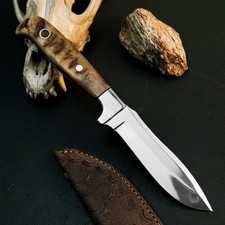 Custom Handmade Ram Horn Hunting Knife picture