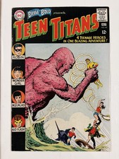 Brave and the Bold #60/Silver Age DC Comic Book/1st Use of “Teen Titans”/FN- picture