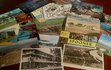 50 Vintage Postcards Lot Unposted posted Mixed Assorted Old Travel Views picture