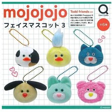 mojojojo Face Mascot 3 complete set 6 Capsule Toy NEW picture