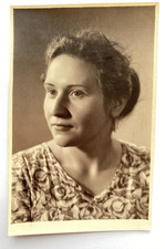 Beautiful girl pretty attractive young woman Vintage Photo Portrait picture
