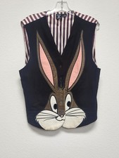 RARE Vintage Warner Bros. Studio Store Bugs Bunny Vest XL picture