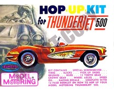 1964 Aurora Auto Car Hop Up Kit for Thunderjet 500 Model Motoring 8x10 Photo picture