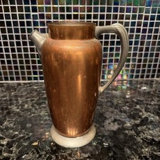 Vintage Viking Copper M.S. CO Pitcher #144- 3 Pts. 9.5” picture