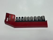 Craftsman Tools 32823 RARE 9pc Universal Spline 1/4” Drive Socket Set, 1 Dupli. picture