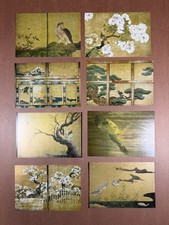 8 Postcards of Paintings in Nijo Castle (Kyoto) Ninomaru Palace - Japan picture