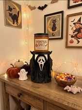 Ghost Face Candle Holder - Halloween - Scream picture