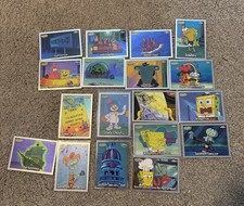 2025 Topps Chrome SpongeBob SquarePants - Lot Of 18 Base Cards (No Duplicates) picture
