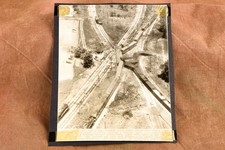 Train Collision Aerial View Litchfield Illinois 5¾x7 1947 AP Wire Photo V39 picture