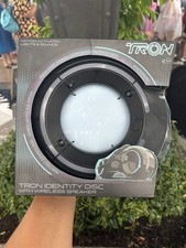 Disney Parks Tron Identity Disc Collectible w/Wireless Speaker Lights & Sounds picture