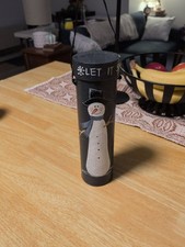 Hand-Painted Snowman Decorative with 'Let It Snow' Design picture