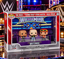 Funko Pop Moment Deluxe WWE WrestleMania 30 Opening Toast #05 - 3 Pack picture