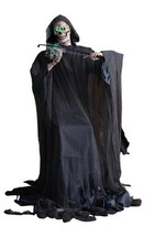 At Home Violinist Skeleton Animatronic, 5' Halloween Animatronic picture
