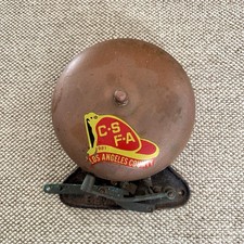 Antique Vintage BEVIN Bros. Boxing BELL ~ Sounds Great picture