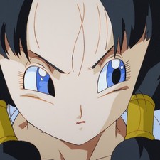 Dragon Ball Z Videl A7 Original Production Cel + Matching Genga Ep 207 picture