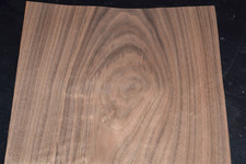 Walnut Raw Wood Veneer Sheet 12.5 x 27 inches 1/42nd thick 42082-07 picture