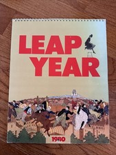 Original Museum of Modern Art 1980 ‘Leap Year’ Wall Calendar Rare 10x13” MoMA picture