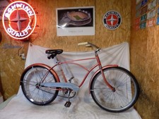 1960s ROSS 5-BAR RAT ROD CRUISER BICYCLE PREWAR ELGIN HEADBADGE MONARK ROLLFAST picture