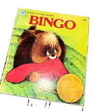 Vintage Whitman, Walt Disney Productions, 1966, Bingo Book, Tell-A-Tale Book, HC picture