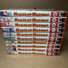 Monster Musume: Everyday Life with Monster Girls Volume 1-10 English Manga Lot picture