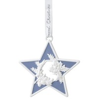 NEW IN BOX WEDGWOOD Blue Jasperware Christmas Star Ornament #1051646 picture