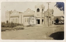 Turlock CA California Baptist Church Stanislaus Co. RPPC Photo Postcard COPY picture