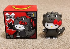 2026 McDonald’s Happy Meal Hello Kitty X Godzilla Figure #1 🔹AUTHENTIC🔹 picture